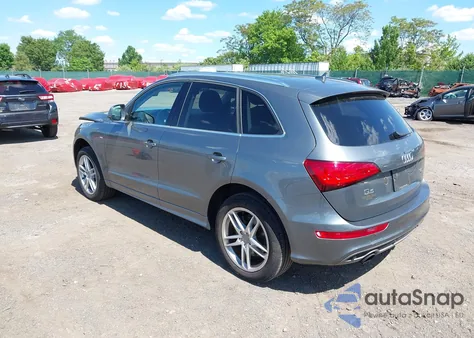 2014 Audi Q5 3.0T Premium Plus from USA, damaged, VIN WA1DGAFP6EA121652